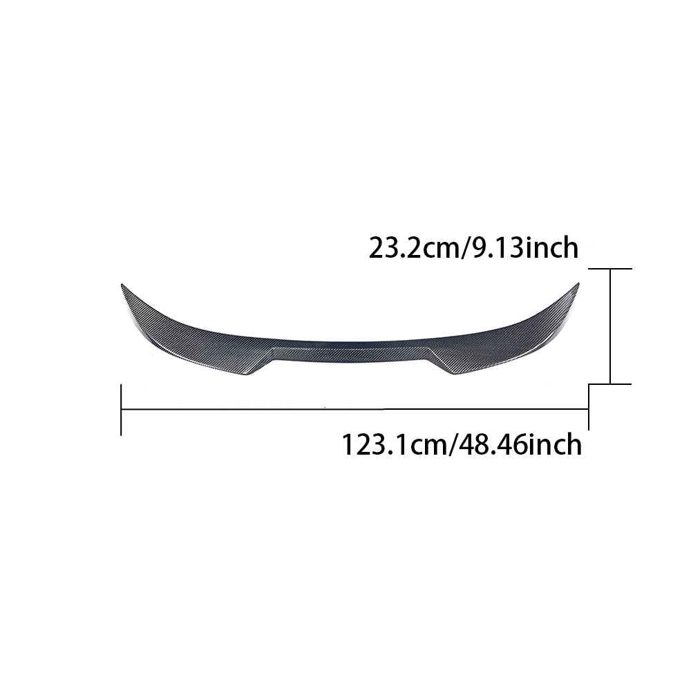 Carbon Spoiler voor BMW M2 / 2 Serie G42, G87