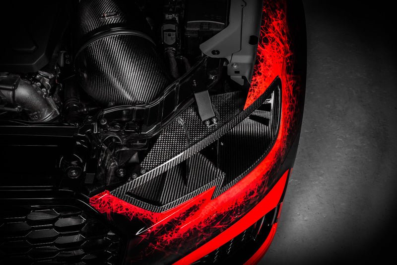Eventuri Carbon Luchtgeleider voor Audi RS3 Carbon Headlamp Race Ducts for Stage 3 intake