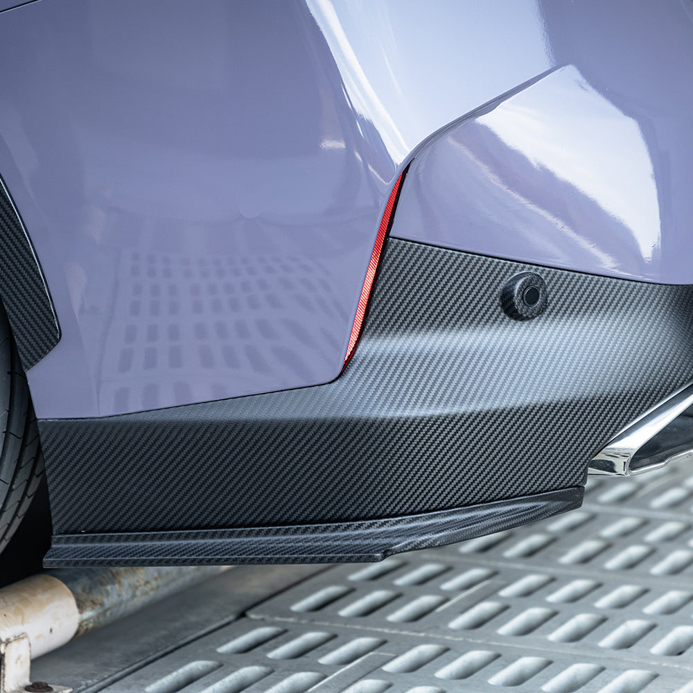 SOOQOO Carbon Diffuser voor BMW 2 Serie G42 (zijdelen)