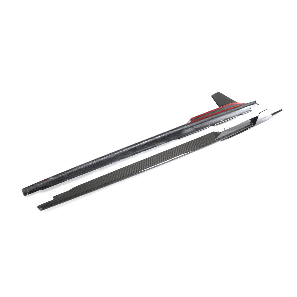 Dry Carbon Side Skirts voor Audi R8 2023