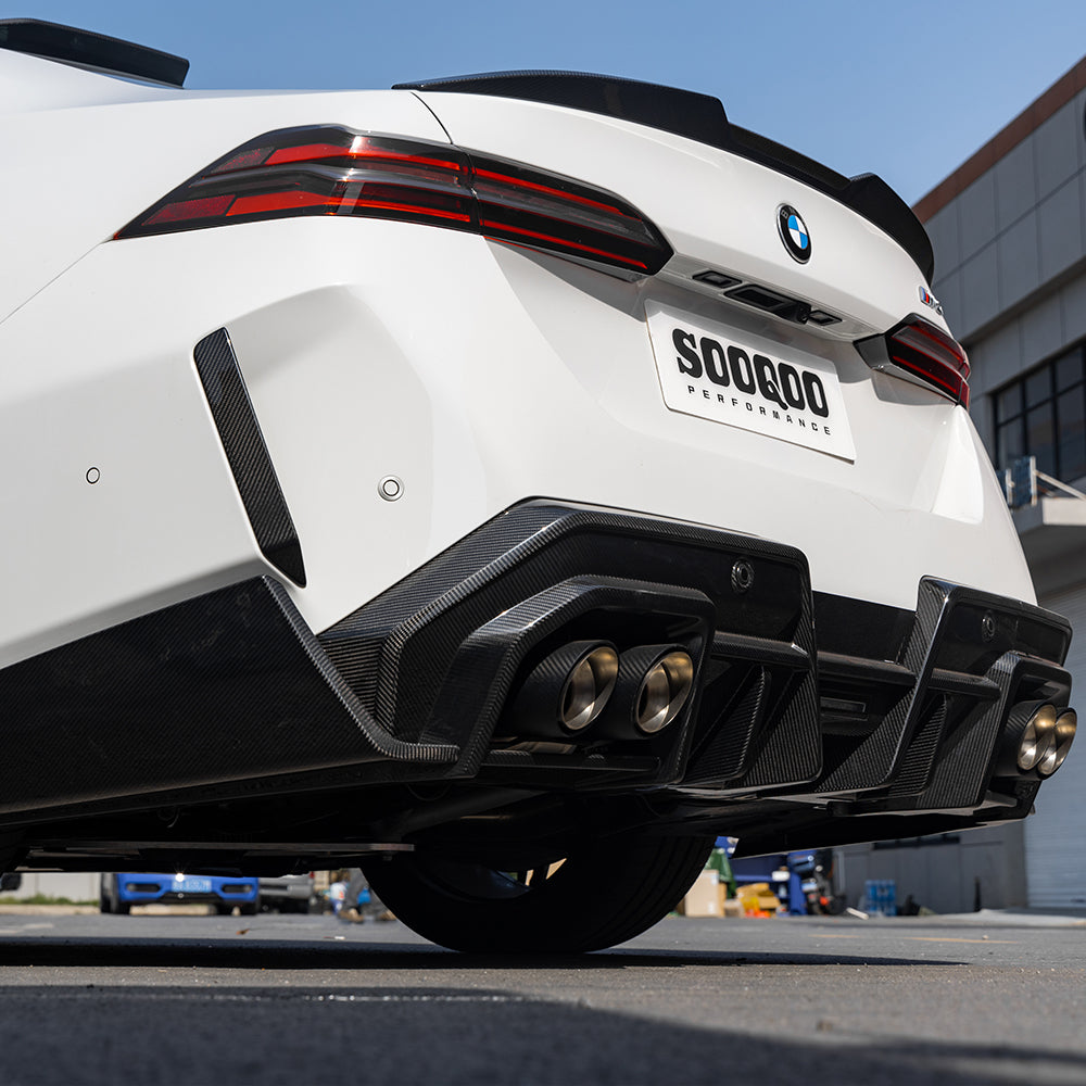 SOOQOO V2 Carbon Diffuser voor BMW M5 / M5 Touring G90, G99