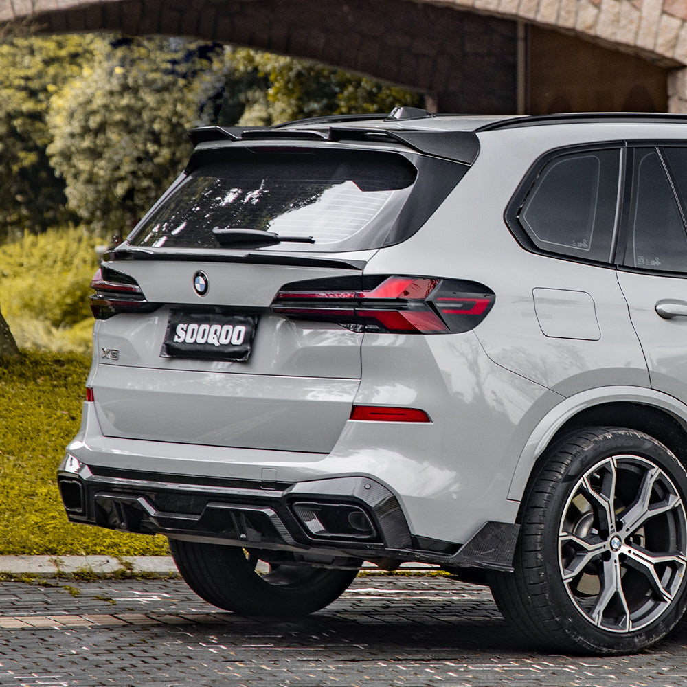 SOOQOO Carbon Spoiler voor BMW X5 G05 (dakspoiler)