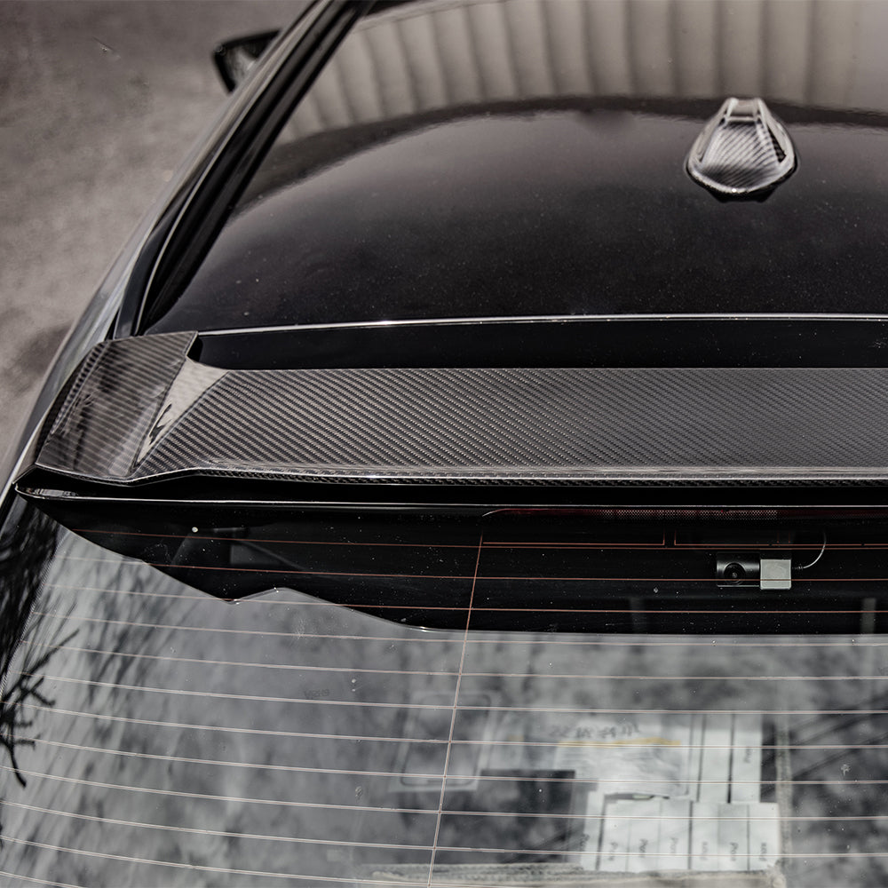 SOOQOO V1 Carbon Spoiler voor BMW 3 Serie Touring / M3 Touring G21, G81 (dakspoiler)