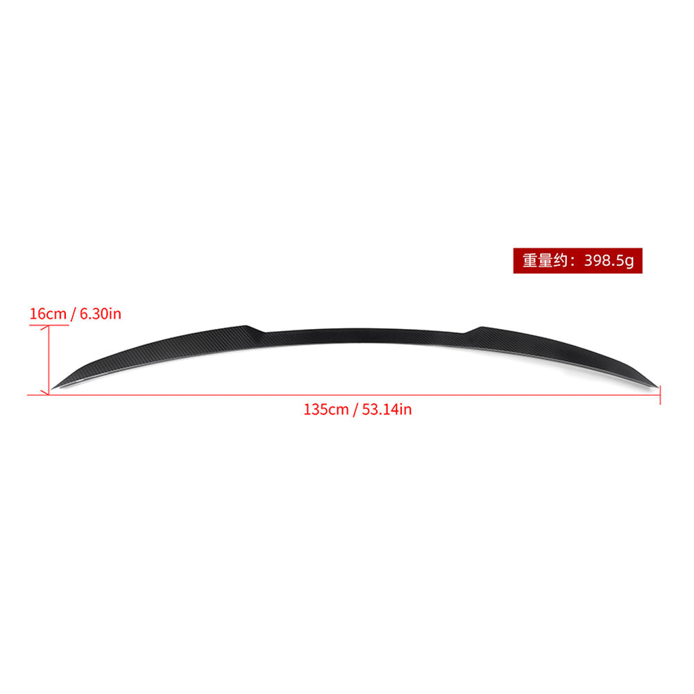 SOOQOO Carbon Spoiler voor BMW X5 M F95 (kofferbakspoiler)