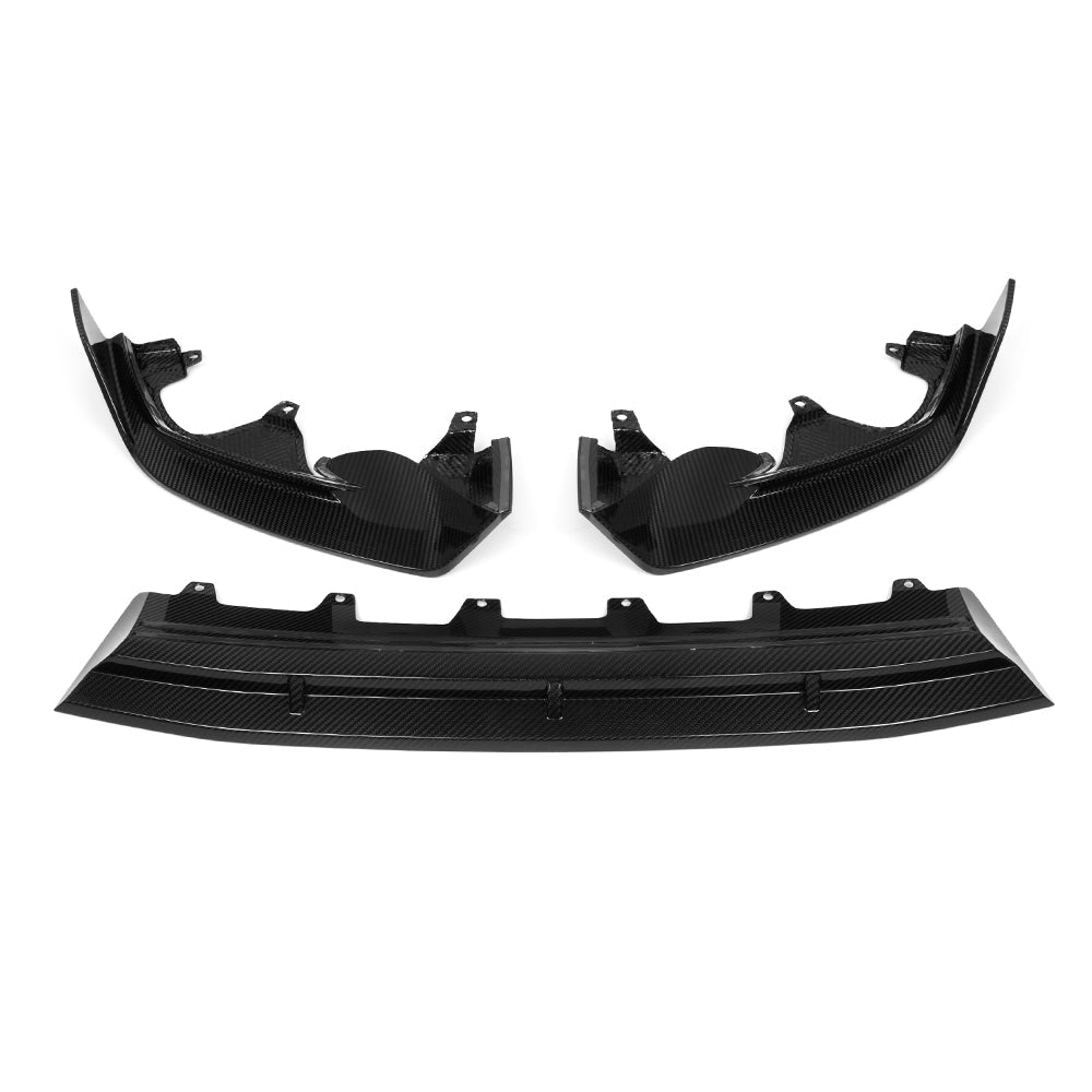 SOOQOO V1 Carbon Front Splitter voor BMW X3 / X4 G01, G02 (LCI)