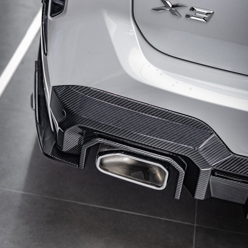 SOOQOO Carbon Diffuser voor BMW X3 G01 (LCI)