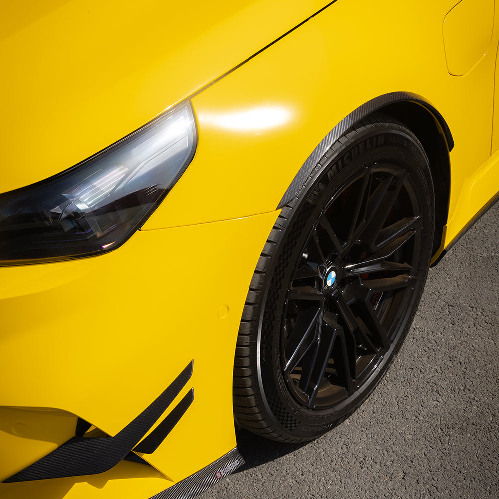 SOOQOO Carbon Wielkast Trims voor BMW M5 / M5 Touring G90, G99