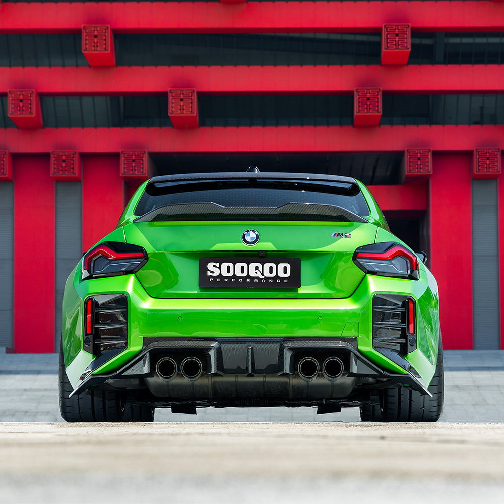 SOOQOO V2 Carbon Diffuser voor BMW M2 G87