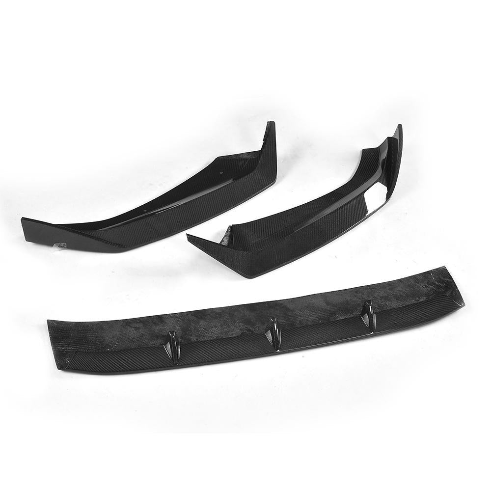 Carbon Front Splitter 3-delig voor Audi A4 / S4 Sedan B9