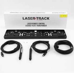 Transponder in kentekenplaathouder