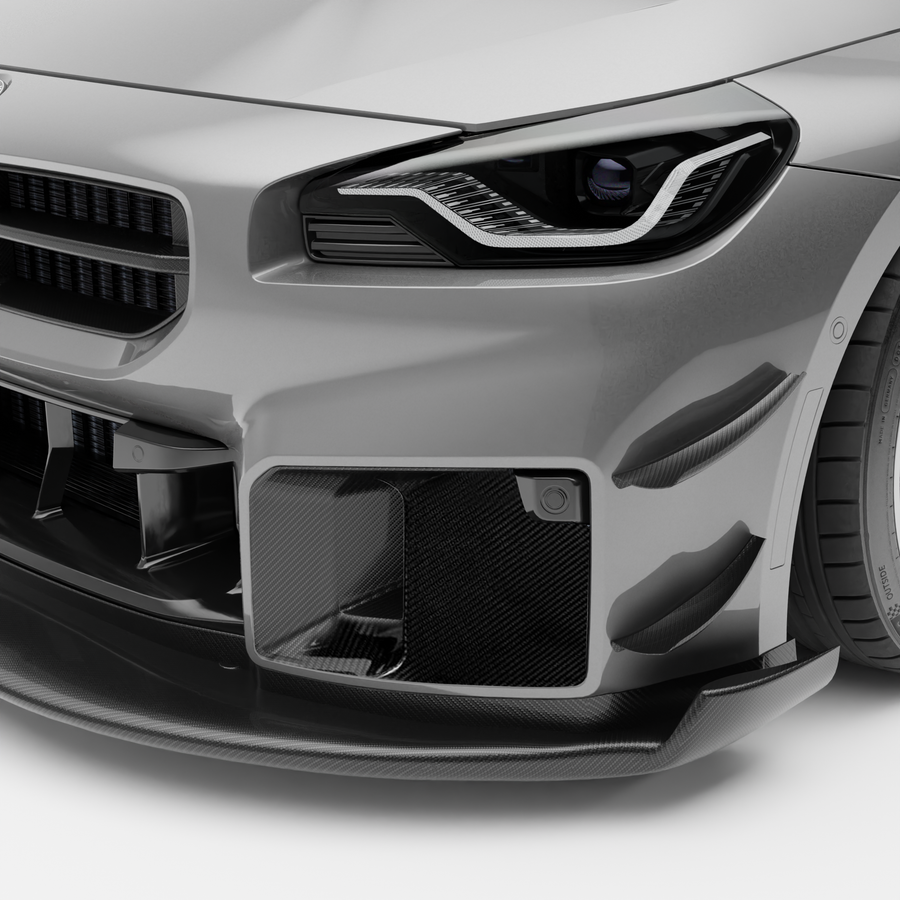 RevoZport Carbon Vents voorbumper Aero voor BMW M2 G87
