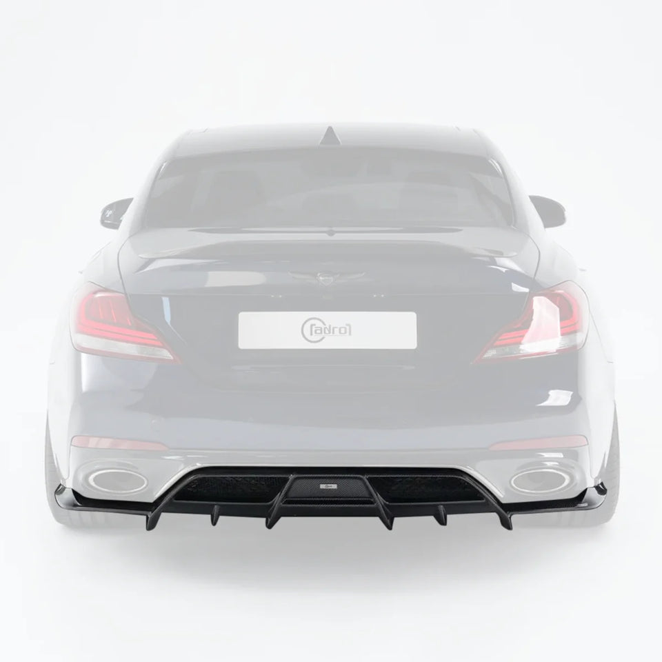 Adro Carbon Diffuser voor Genesis G70 V3