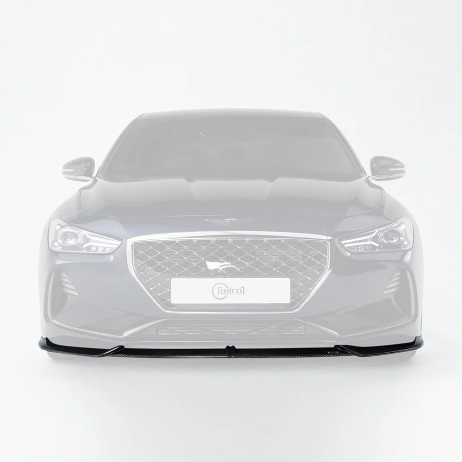 Adro Carbon Front Splitter voor Genesis G70 V3