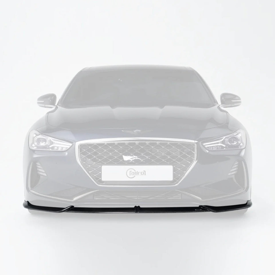 Adro Carbon Front Splitter voor Genesis G70 V3