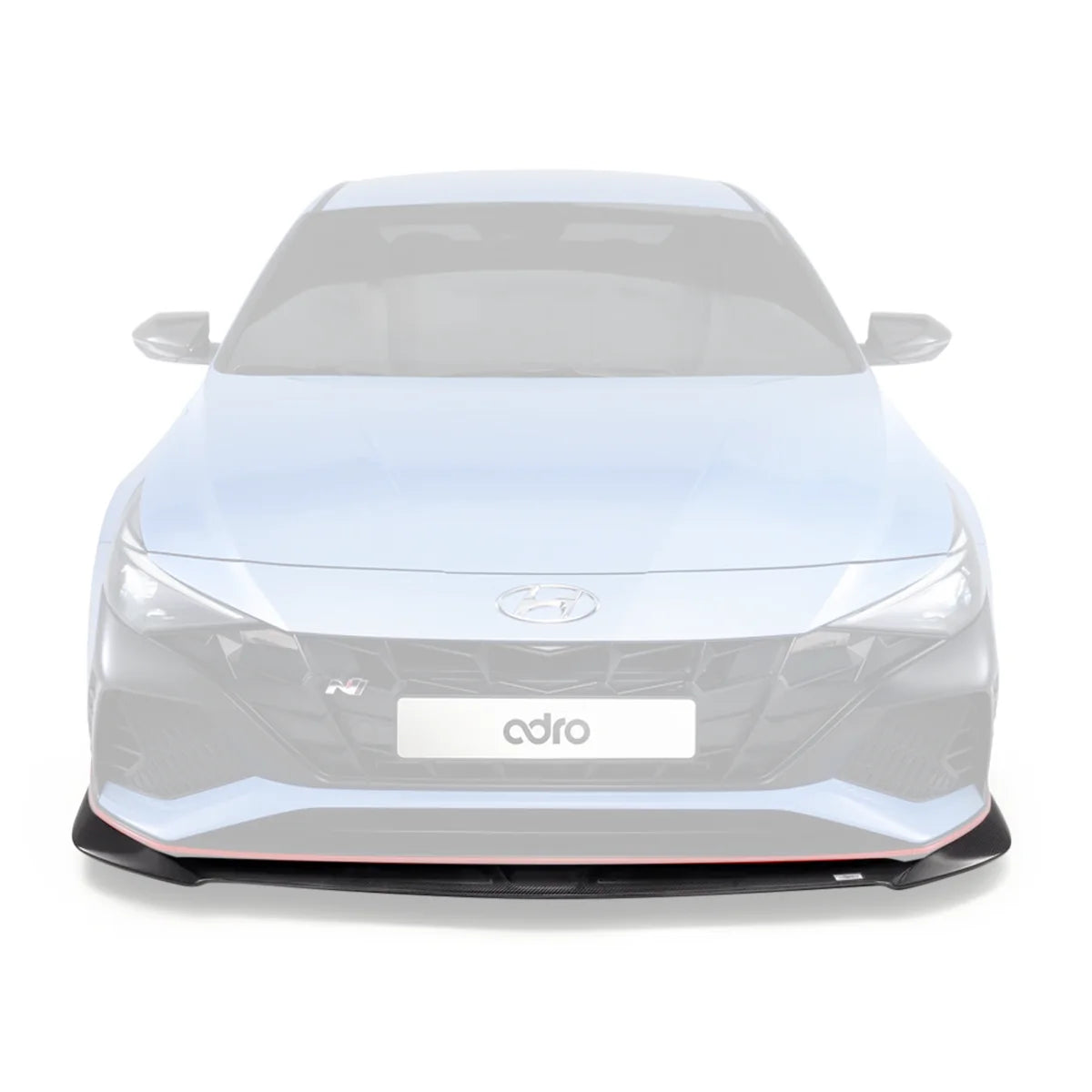 Adro Carbon Front Splitter voor Hyundai Elantra N