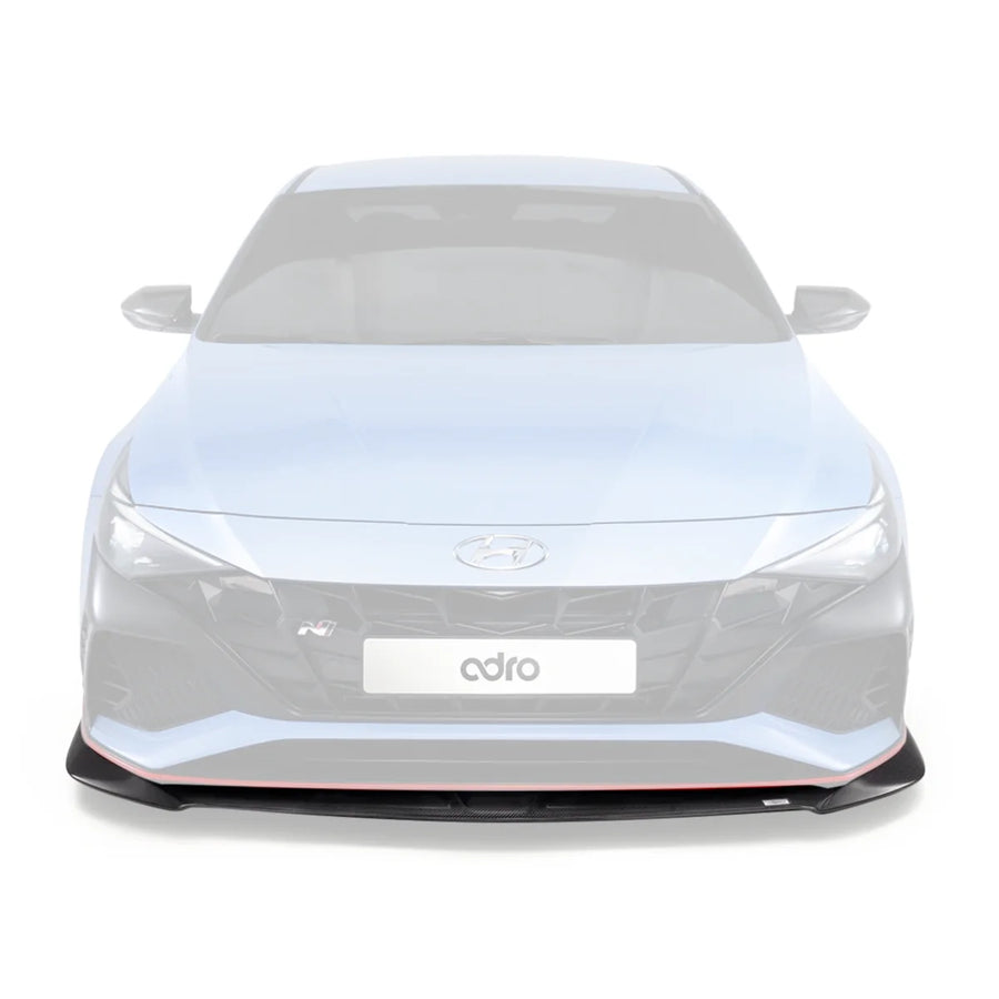 Adro Carbon Front Splitter voor Hyundai Elantra N