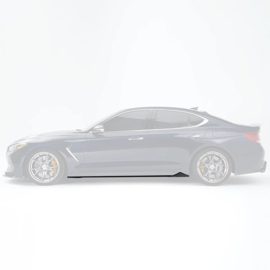 Adro Carbon Side Skirts voor Genesis G70 V3