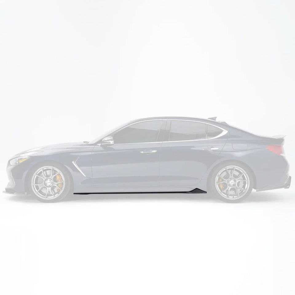 Adro Carbon Side Skirts voor Genesis G70 V3