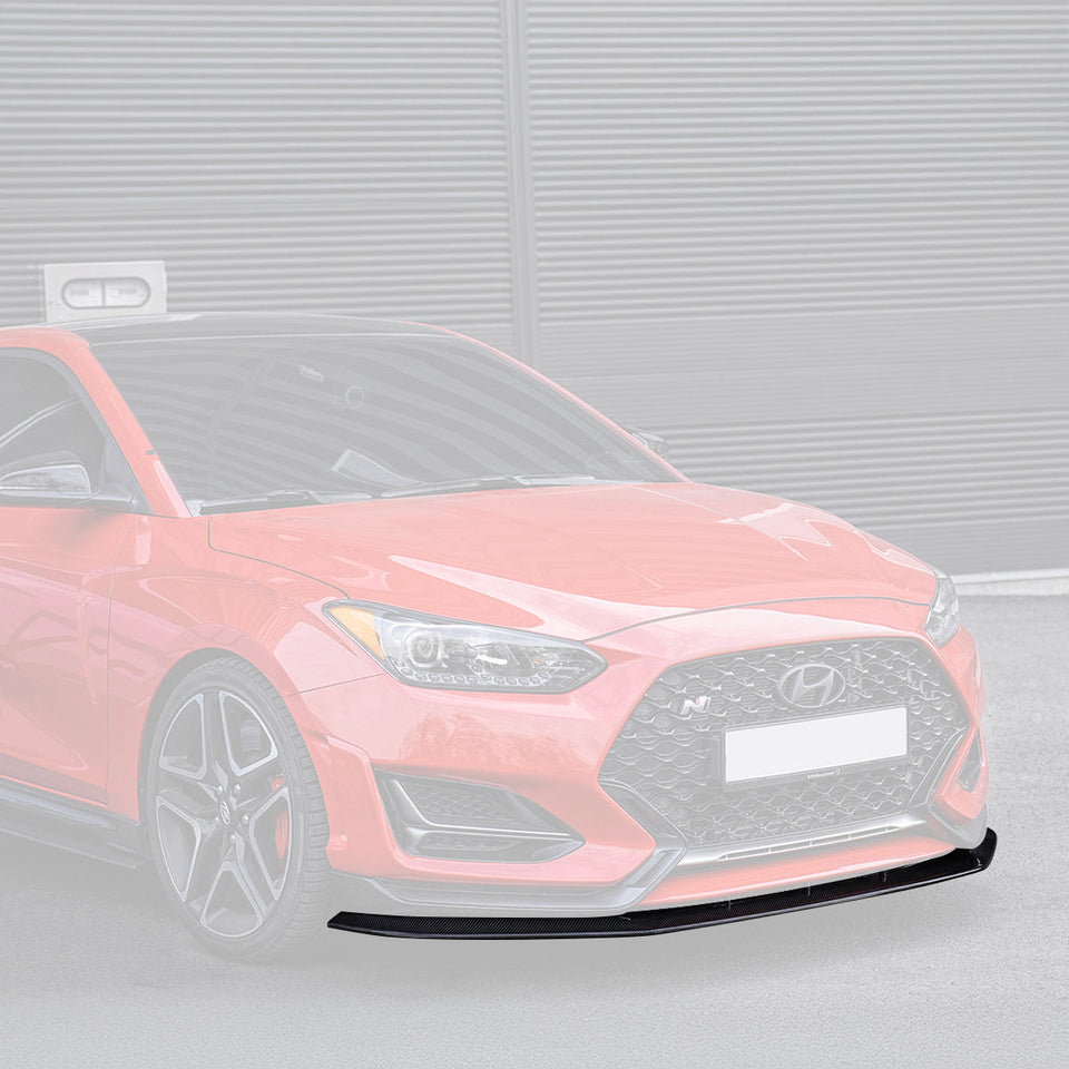 Adro Carbon Front Splitter voor Hyundai Veloster N V1