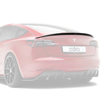 Adro Prepreg Carbon Spoiler voor Tesla Model 3 V1