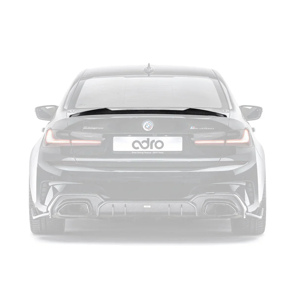Adro Prepreg Carbon Spoiler voor BMW G20 M340i / G80 M3 V1