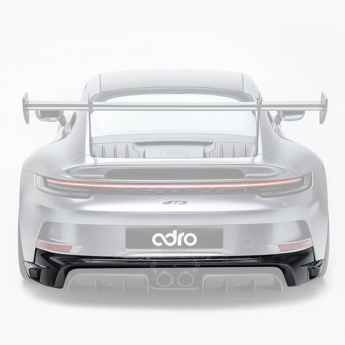Adro Prepreg Carbon Diffuser voor Porsche 992.1 GT3 Rear Apron Panel