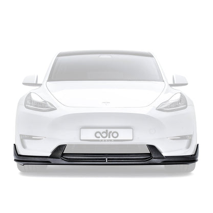 Adro Carbon Front Splitter voor Tesla Model Y