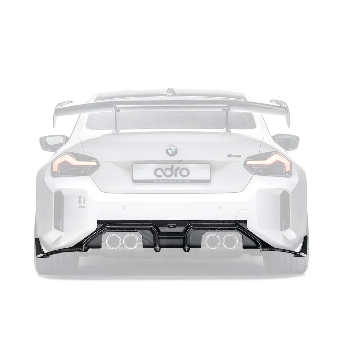 Adro Prepreg Carbon Diffuser voor BMW G87 M2 V1