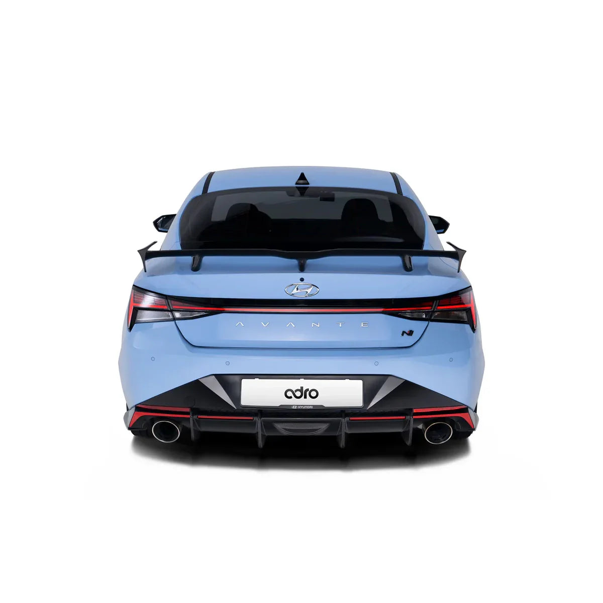 Adro Carbon Diffuser voor Hyundai Elantra N