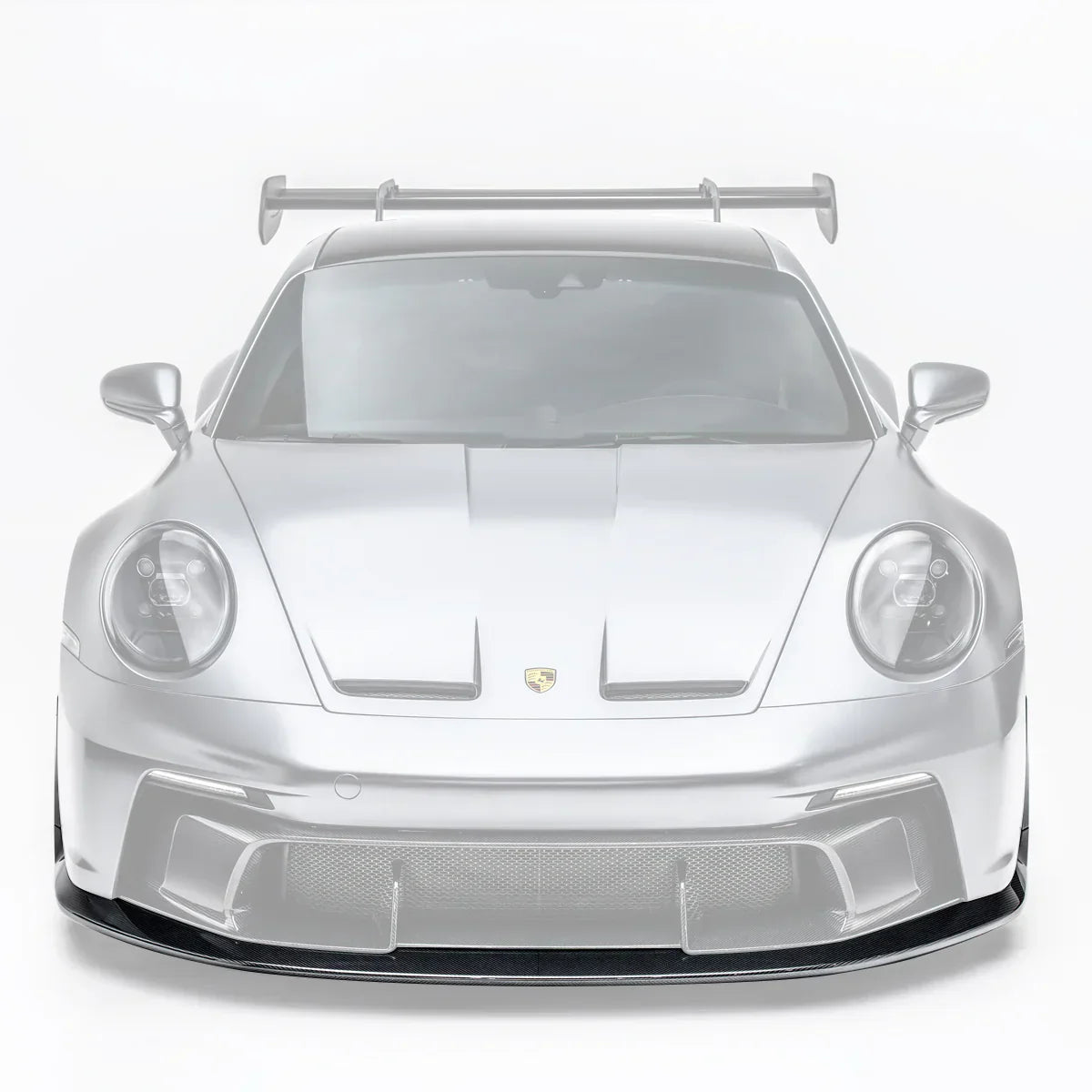 Adro Prepreg Carbon Front Splitter voor Porsche 992.1 GT3 Lower