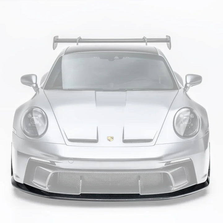 Adro Prepreg Carbon Front Splitter voor Porsche 992.1 GT3 Lower