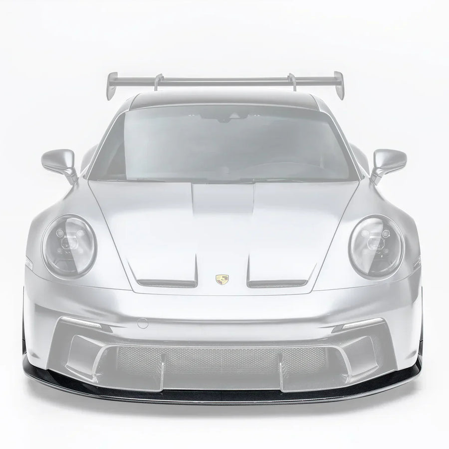 Adro Prepreg Carbon Front Splitter voor Porsche 992.1 GT3 Lower