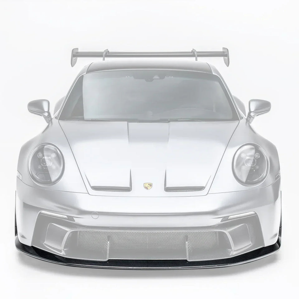 Adro Prepreg Carbon Front Splitter voor Porsche 992.1 GT3 Lower
