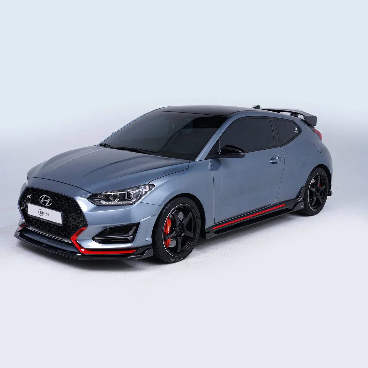 Adro Carbon Front Splitter voor Hyundai Veloster N
