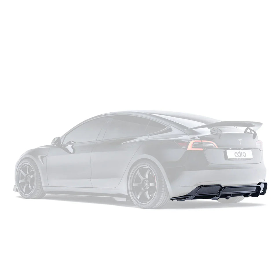 Adro Carbon Diffuser voor Tesla Model 3