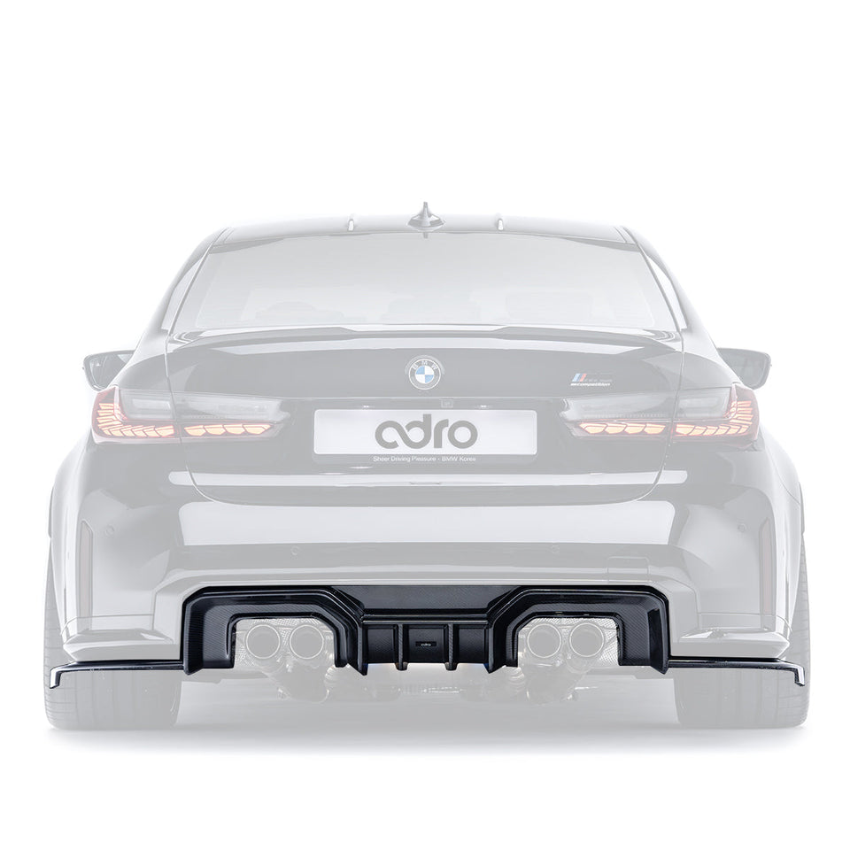 Adro Prepreg Carbon Diffuser voor BMW G80 M3