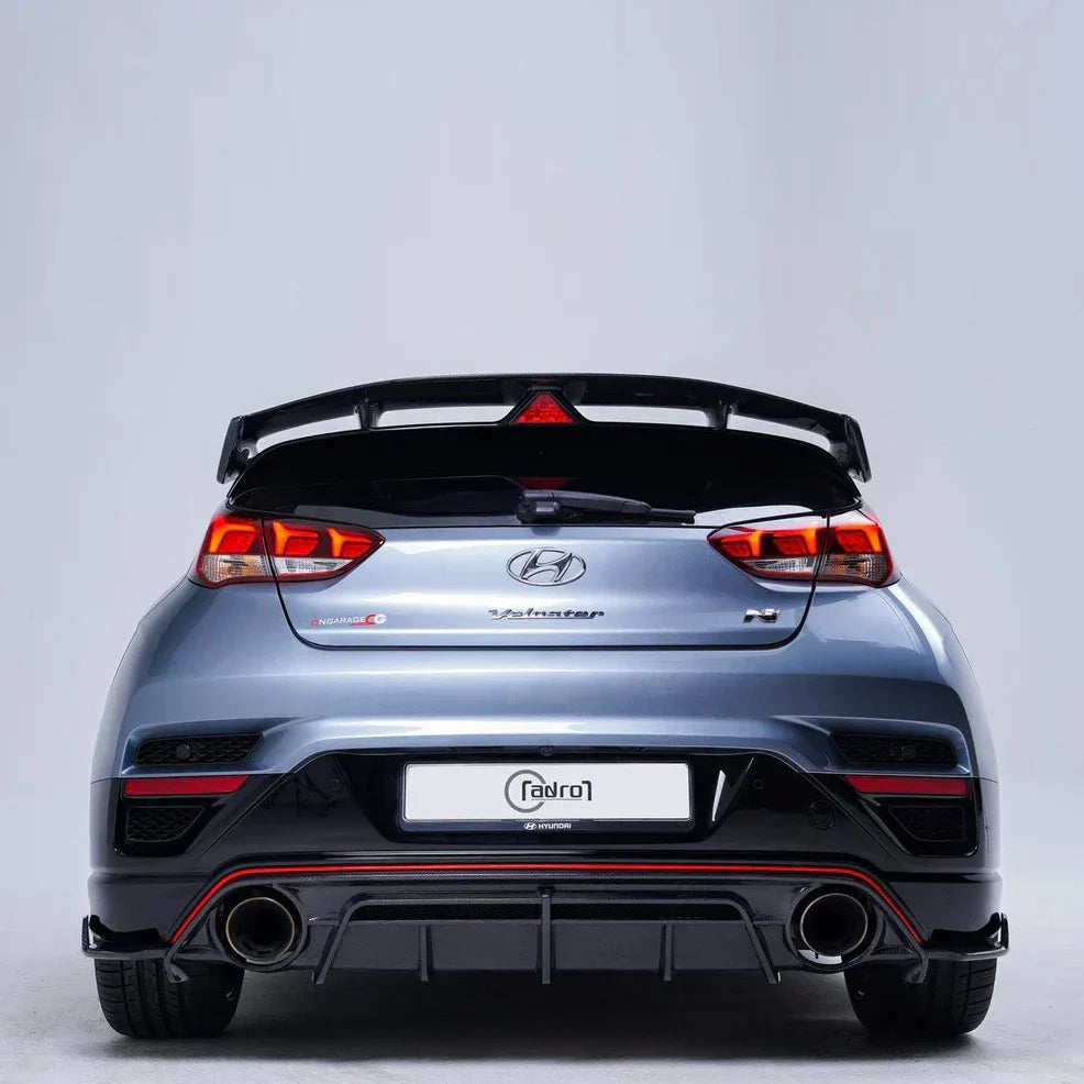 Adro Carbon Diffuser voor Hyundai Veloster N