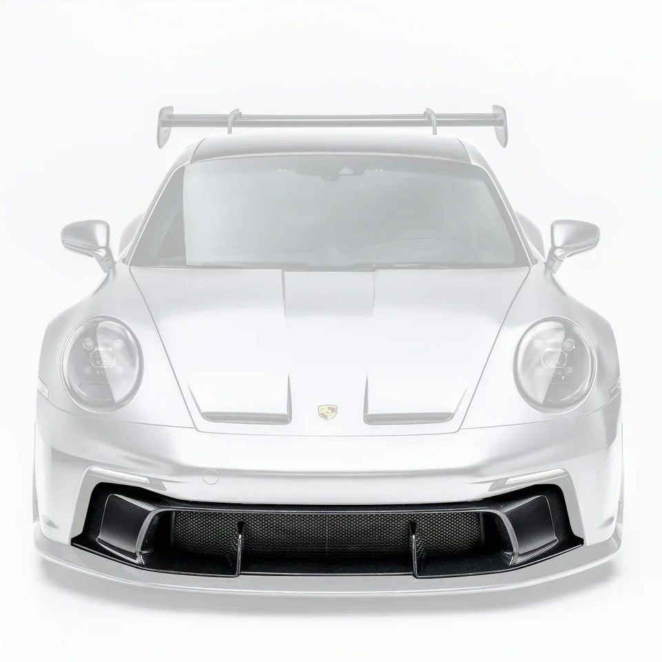 Adro Prepreg Carbon Front Splitter voor Porsche 992.1 GT3 Front Intake Panel