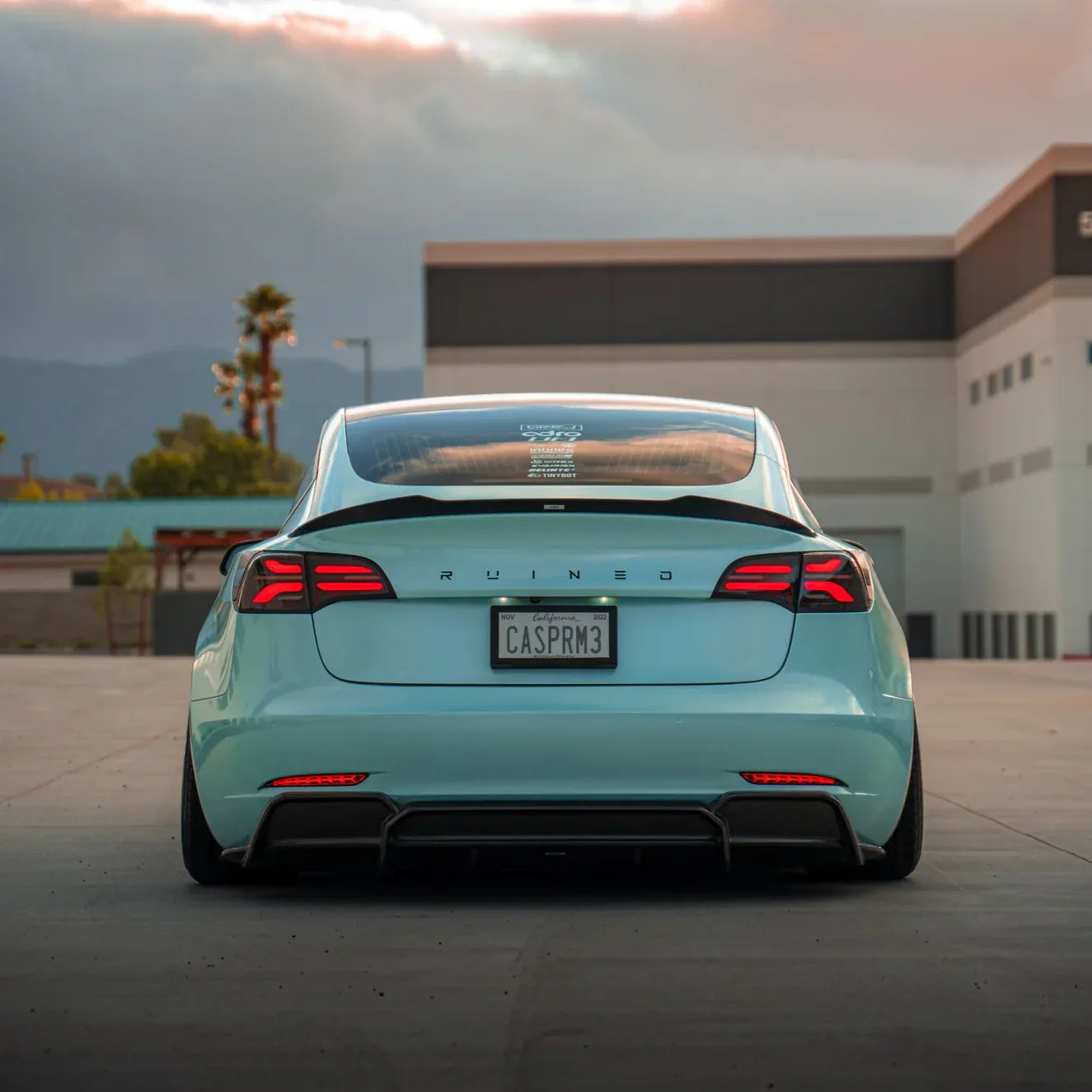 Adro Carbon Spoiler voor Tesla Model 3