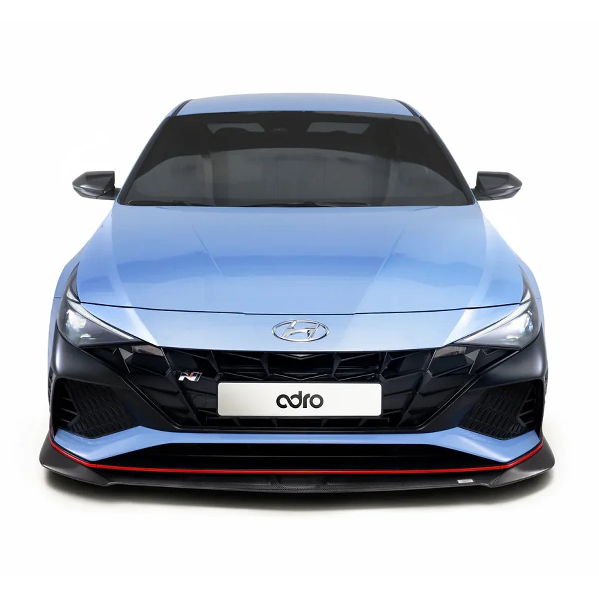 Adro Carbon Front Splitter voor Hyundai Elantra N