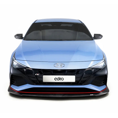 Adro Carbon Front Splitter voor Hyundai Elantra N