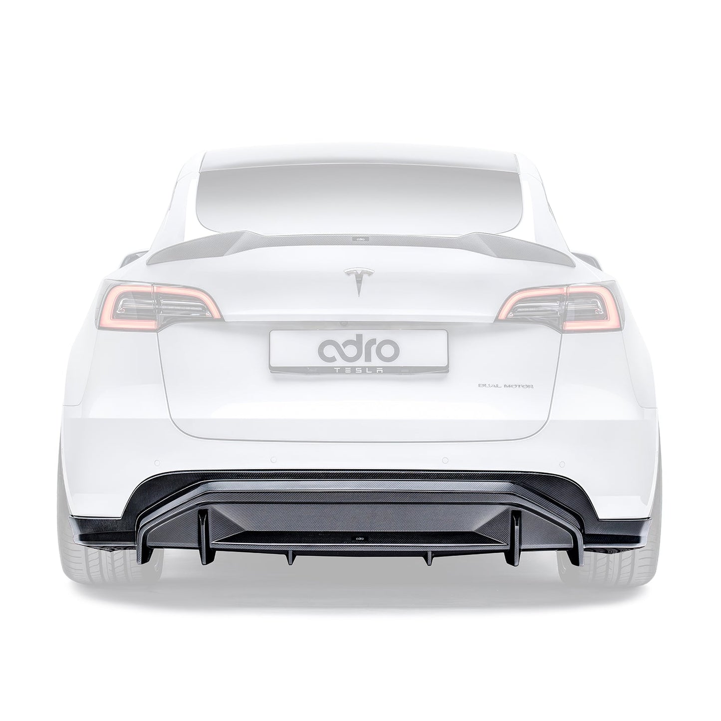 Adro Carbon Diffuser voor Tesla Model Y