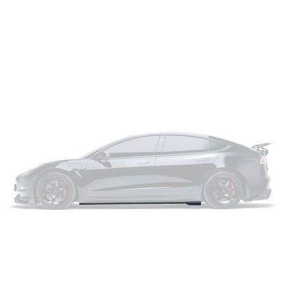Adro Carbon Side Skirts voor Tesla Model 3