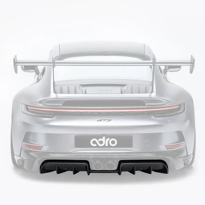 Adro Prepreg Carbon Diffuser voor Porsche 992.1 GT3