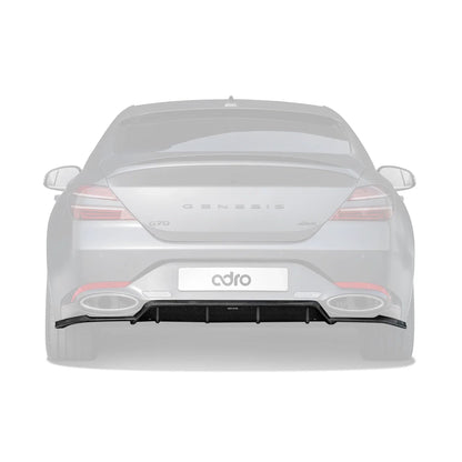 Adro Carbon Diffuser voor Genesis G70 FL