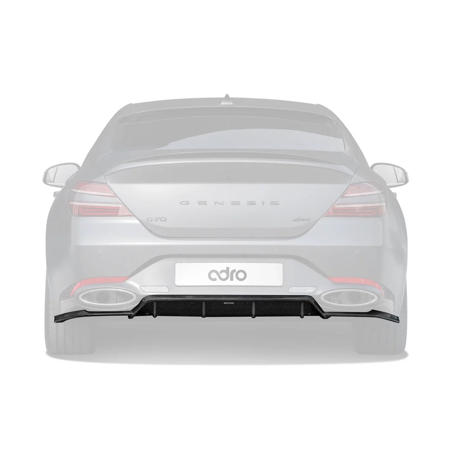 Adro Carbon Diffuser voor Genesis G70 FL