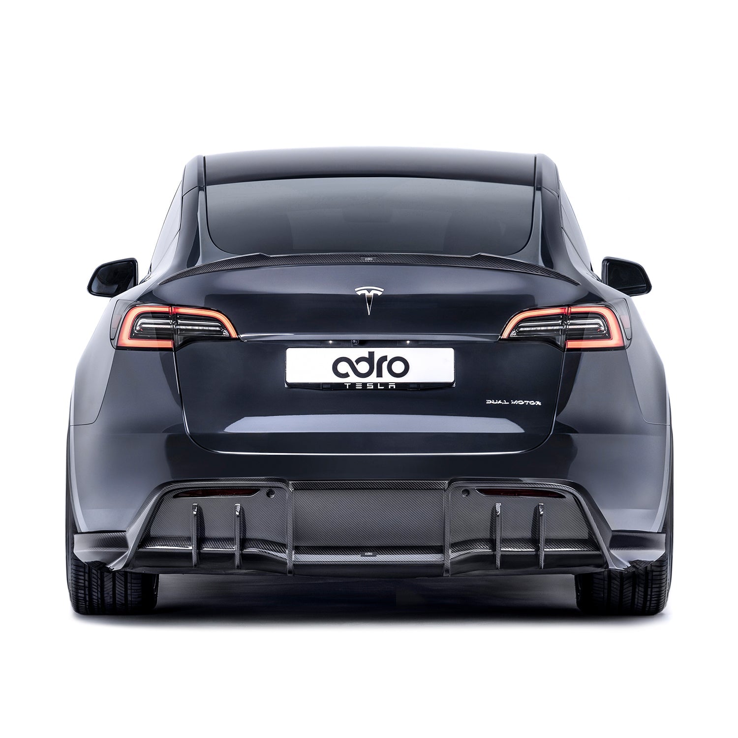 Adro Prepreg Carbon Diffuser voor Tesla Model Y V1