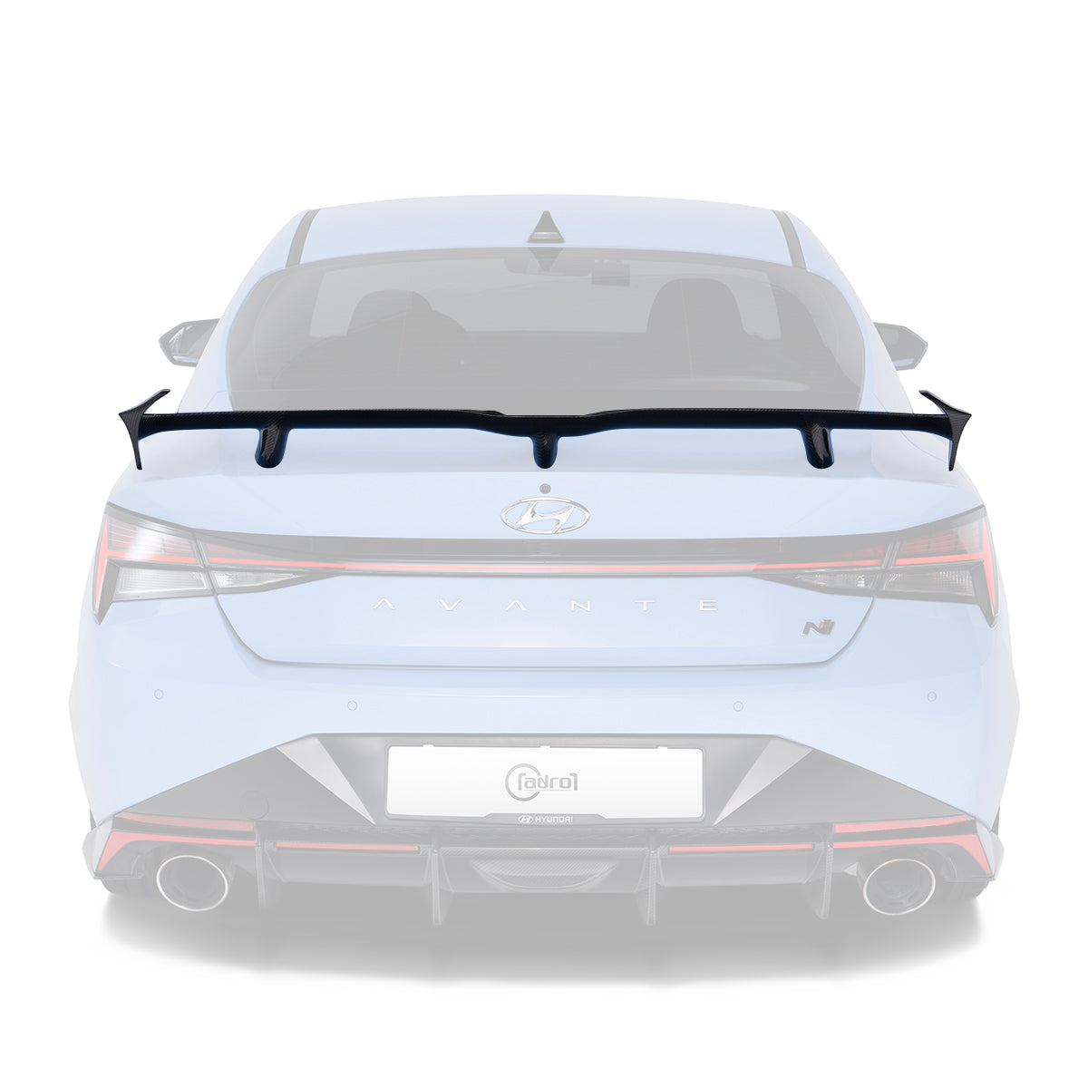 Adro Carbon Spoiler voor Hyundai Elantra N V1