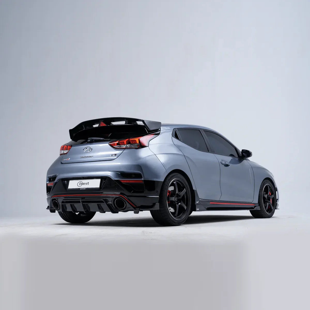 Adro Carbon Diffuser voor Hyundai Veloster N