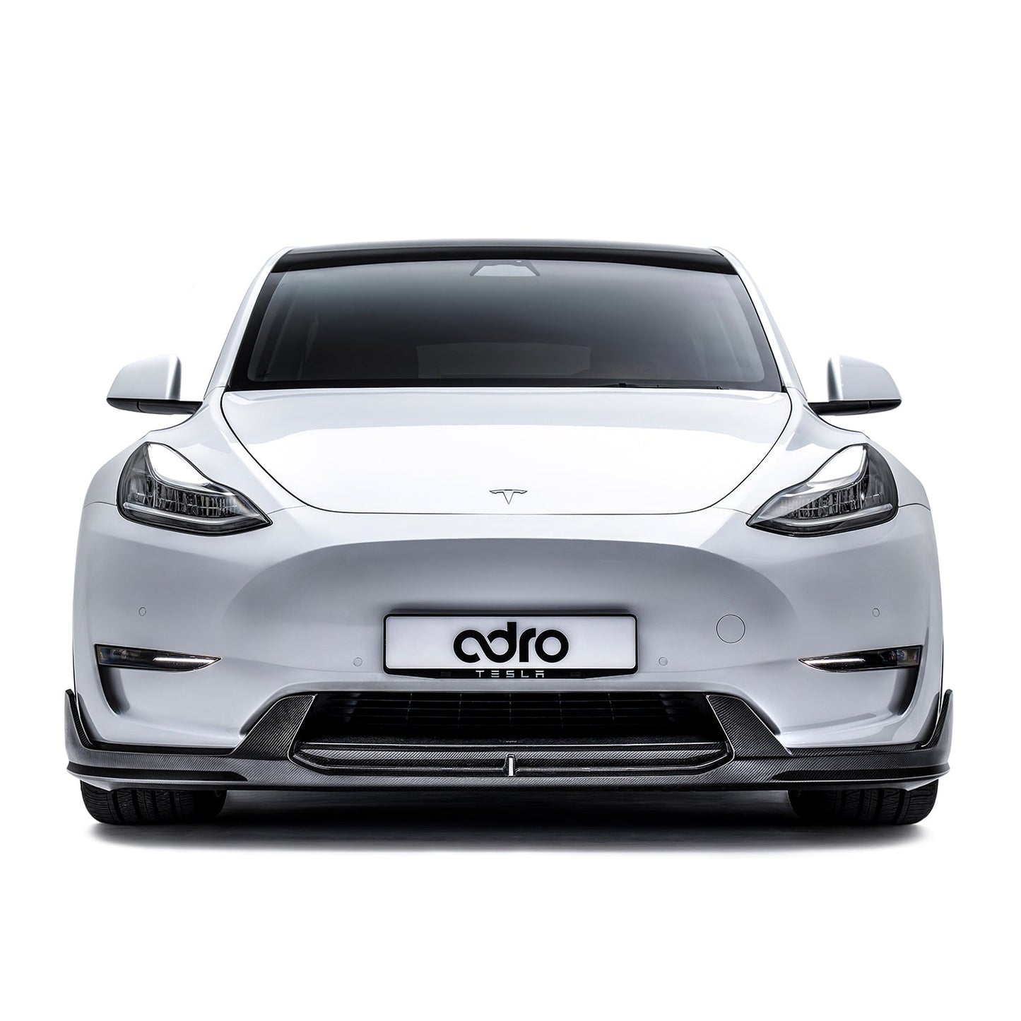 Adro Carbon Front Splitter voor Tesla Model Y